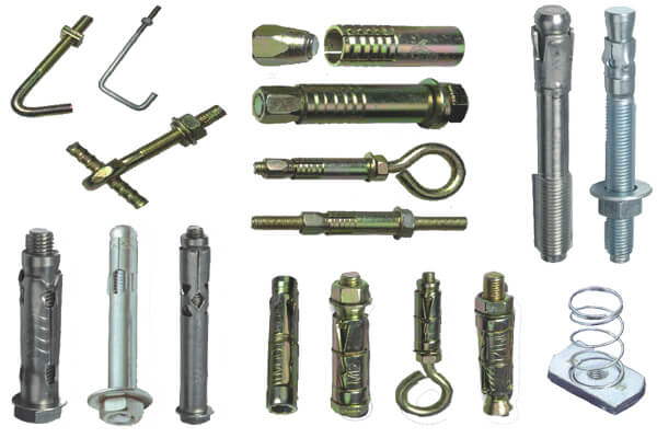 Anchor Fasteners| Bolt Pin Rawal Wedge - Dealers/Distributors/Importers in Chennai