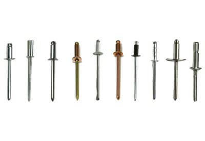 Rivets - Open, Close, Pop, Multigrip, Structural, SS, MS, GI, Brass - Dealers/Manufacturers in Chennai